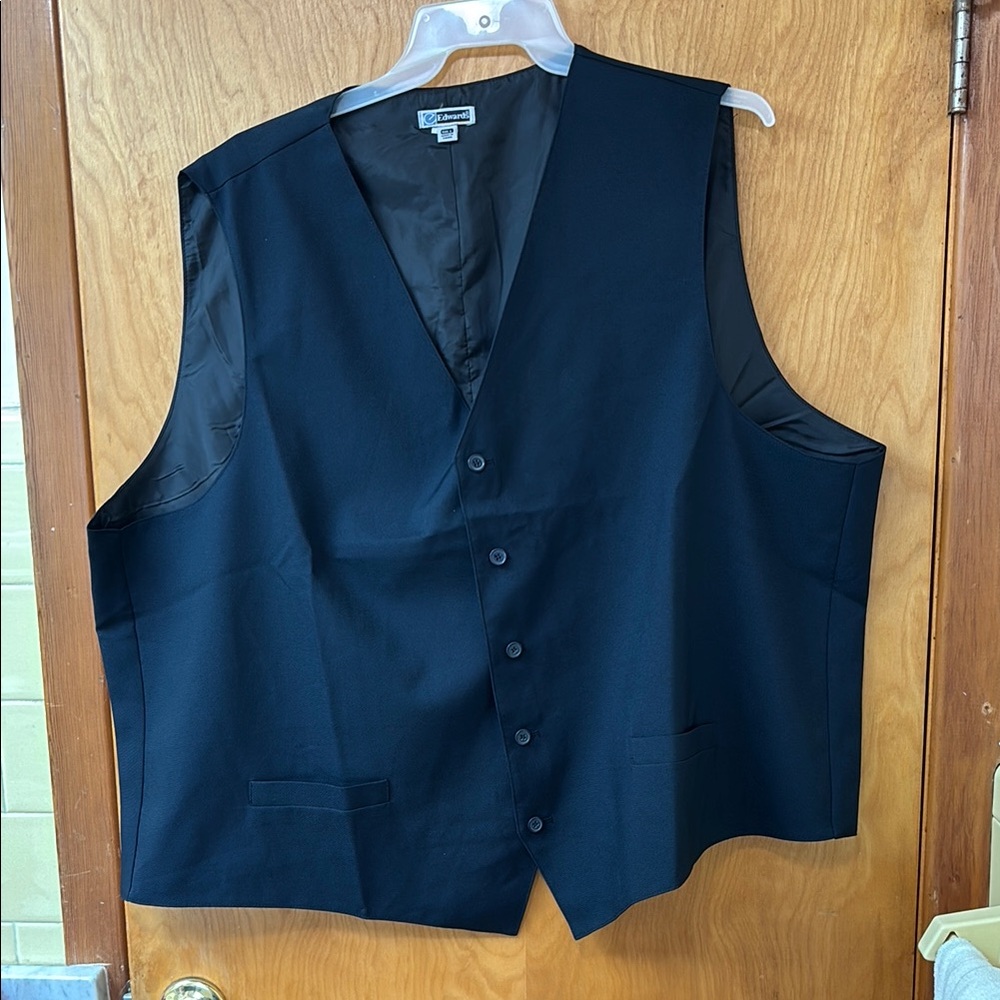 Men's Navy Blue Vest Edward’s size 4xl